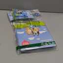 Bluey Hair Accessories Set for Girls - Bundle with Bluey Hair Brush, 3 Snap Clips, 4 Barrettes, 8 Terries, 5 Elastics, and More | Bluey Hair Accessories for Girls