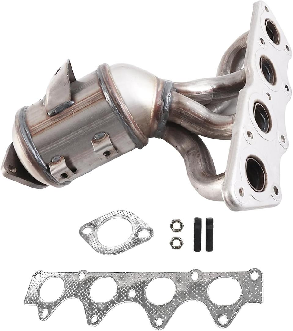 Exhaust Manifold Catalytic Converter for Accent 2012-2017 Veloster 2012-2017 Kia Soul 2012 2013 2014 2015 2016 Kia Rio 2012-2017 Ex/Lx/Sx 2012-2017 1.6L