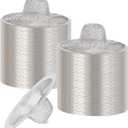 60 Pcs 2.75 Mesh Sink Strainers, Stainless Steel Drain Strainer, Mesh Shower Drain Hair Catchers for Bathroom Kitchen Lavatory Balcony Laundry Mop Pool RV Sink