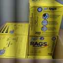 Scott Rags In A Box (75260), All-Purpose Towels, Large 9"x12" Paper Towel, Pop-Up Box (8 Boxes of 200 Sheets, 1,600 Sheet Total)