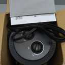 Portable Ceramic Space Heater w/Thermostat, 1500W Indoor Electric Mini Heater Fan with Overheat & Tip-Over Protection, PTC Ceramic Fast Safety Heat for Office Room Dorm Desk