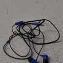 Skullcandy Jib Wired Earbuds with 3.5mm Plug, Noise Isolating Fit, Built-In Microphone Call and Track Control, Convenient for Travel - Cobalt Blue (1 Pack)