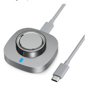 Charger Compatible with Ring Gen 4 Size 7, Fast Charging Dock with USB-C Cable (Not Compatible with Ring Gen 3)