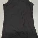 GEMBERA Womens Sleeveless Racerback High Neck Casual Basic Cotton Ribbed Fitted Tank Top (Medium, Black)