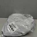 iBaycon 4ft  6ft Solar Net Mesh Lights, Solar Powered Christmas Net Light Outdoor Waterproof, 8 Modes Bush Netting Lights for Xmas Trees, Party, Garden, Wedding, Outdoor Decorations (White, 1PACK)