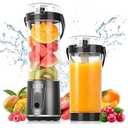 Juice Extractor - Juice Maker Machine Vegetable Juicer - Portable Blender with Digital Display Large Capacity Kitchen Gadgets for Orange Citrus Lime Lemon Travel Picnic