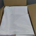 10-Pack White Tablecloths for Rectangle Tables, 60 x 102 Inches, Stain-Resistant Polyester Fabric for 6 Foot Tables - Washable Table Covers for Weddings, Banquets, Birthday, Parties, Events
