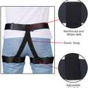 Climbing belts, Safe Seat Belts for Tree Climbing Outdoor Training Caving Rock Climbing Rappelling Equip - Half Body Guide belt for Women Man and Novice