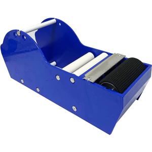 QILIMA Desktop Blue Tape Dispenser,Water Activated Tape Dispenser,12.6in Gum Tape Dispenser Sealing Office Supplies