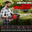 Cordless Hedge Trimmer for Milwaukee 18V Battery(Tool Only), 20'' Bush Trimmer, 3000RPM Electric Hedge Trimmer, 180Rotatable Head, Battery Powered Hedge Trimmer for Yard, Garden