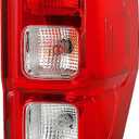 Halogen Tail Lights Assembly Compatible with 2019 2020 2021 2022 2023 Ford Ranger XL W/o Blind Spot Rear Brake Lamp Signal Rear Light TailLight Right Passenger Side KB3Z13404F