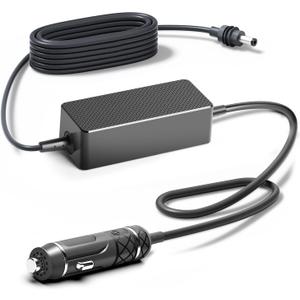 Starlink Mini 12V Car Adapter with Step Up Converter, Starlink Mini Power Cable 12V-24V Input 30V 2A Output Cigarette Lighter 12 Volt Car Charger, IP67 Waterproof Design for Trucks/RVs/Boats