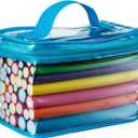 Tifara Beauty Salon Heatless Flexible Hair Rollers Curlers 42-pack 7" Soft Foam Flexi Twist Curling Rods for Short Long Hair