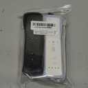 TIANHOO Remote Controller for Wii & Wii U, with Silicone Case and Wrist Strap, 2 pack (White & Black)