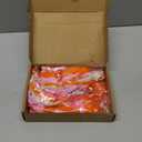 3P Hot Pink Orange LightPink Tassel Banner Garland Foil Fringe Tinsel Streamer Banner Backdrop for Parade Floats, Wall Hanging Curtain Parade Floats, Graduation Decorations, Wedding Party Decoration Hot Pink Orange LightPink