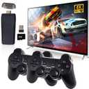Retro Game Console, Wireless Retro Game Console, Plug & Play Video TV Game with 20000+ Built-in Games, 4K HD Output, and 2.4GHz Wireless Controller, 9 Classic Emulators