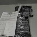 No Drill Under Desk Cable Management Tray, 36" Cord Management Tray with Cable Loop, Upgraded Oxford Fabric Wire Management for Standing Desk - No Damage to Table