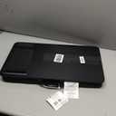 LAPGEAR Extra Large Adjustable Lap Desk  Fits Laptops up to 17.3, Adjustable Cushion, Memory Foam Wrist Rest, Mouse Pad, Device Ledge, & Phone Slot  Black Carbon - Style No. 88108