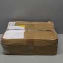 qiqee 100-Packs Brown Paper Gift Bags with Handles Bulk Assorted Sizes(33pcs Large 13", 33pcs Medium 11", 34pcs Small 8")