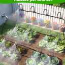 120FT Drip Irrigation System for Garden with 18 Nozzles 360 Adjustable Misting Nozzles, Quick-Connect Design, Ideal for Raised Beds, Lawns, Greenhouses & Outdoor Cooling