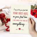 4 x Valentines Day Card for Husband, Wife, Boyfriend, Girlfriend,Couple,Anniversary Card to Husband, Love Card (mqmr-178)