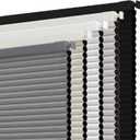 SUNOFF Cordless No Drill Blackout Cellular Shades, 21" W x 64" H, Grey Honeycomb Blinds for Indoor Windows, Free-Stop Blackout Pleated Blinds for Home, Thermal Insulating & Noise Reducing, Grey
