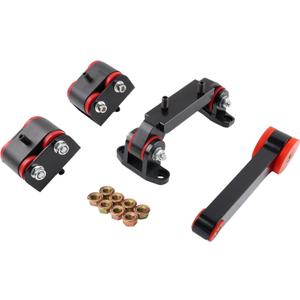 Aluminum Torque Engine Motor Transmission Mount Compatible with Subaru STI WRX 2004-2012 Impreza 1993-2011