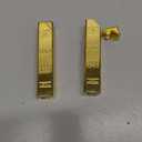 2PACK Golden Windproof Flame Adjustable Lighter,Cool,Jet Torch Flame Lighters,Butane Refillable Torch,BBQ Candles Camping (No Butane Fuel)