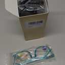 CCVOO Progressive Bifocal Reading Glasses, Blue Light Blocking Computer Glasses, Unisex, 5 Colors (5 Pack Bifocal, 2.5, x)