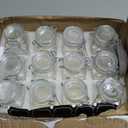 20 Pack Mini Swing Top Glass Bottles, 2 oz Mini Storage Bottles with Personalized Label Tags and String for Crafts, Decoration, Wedding Party