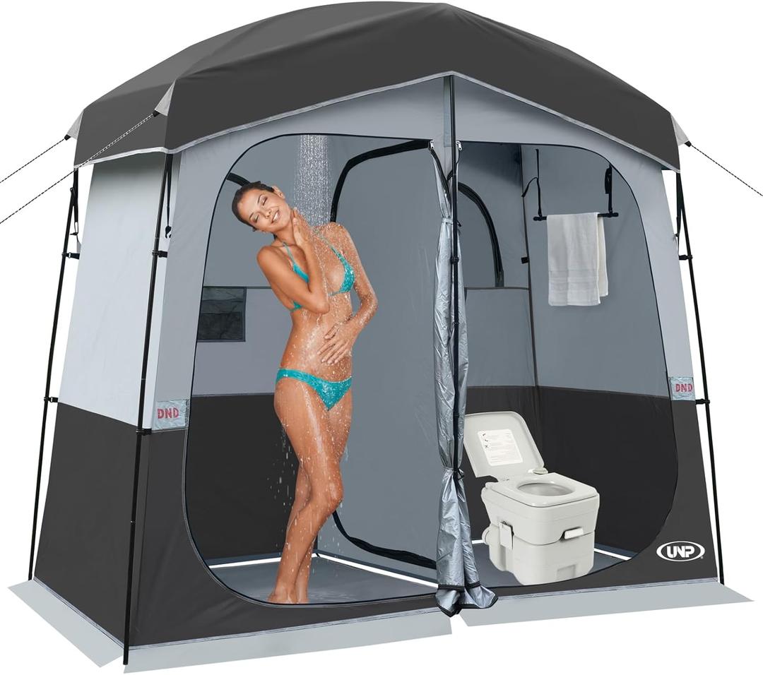 Shower Tent, Outdoor Camping Privacy Shelter-Dressing Changing Room-Portable Toilet Tent for Hiking Sun Shelter Picnic Fishing