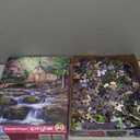 Springbok Peaceful Prayer 500 Piece Jigsaw Puzzle for Adults - A Tranquil Church in The Woods - Soothing Puzzle - Unique Cut Pieces