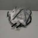 Basketball Return Attachment, Sturdy Metal Basketball Hoop Rebounder Attachment for Outdoor and Indoor Use, Basketball Hoop Accessories Ball Return, Great for Solo Play and Practice