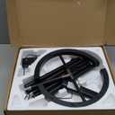 SIBRILLE LED Floor Lamp  Rotatable Standing Lamp with Touch & Remote Control, 30006000K, 22W Modern Floor Reading Light, Dimmable Corner Uplighter for Living Room Bedroom Office, Black