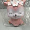 Piggy Bank Girls, Cute Deer Money Bank, Unbreakable Plastic Coin Bank, Pink Piggy Banks Saving Money Box Home Room Decoration Birthday for Kids Adults