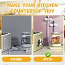 Cord Organizer for Kitchen Appliances, 4 Pack Appliance Cord Organizer Stick On, Cord Wrapper, Cord Holder, Cord Keeper, Kitchen Gadgets for Pressure Cooker, Kitchenaid Mixer, Coffee Maker