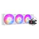 Thermalright FW 360 White ARGB-360mm AIO CPU Liquid Cooler,IPS LCD Screen with 320 * 240 Resolution,for AM4/AM5/Intel LGA1700,2.4 inchMagnet-Absorbent LCD Screen for Images -White