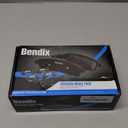 Bendix Premium SBC617 Ceramic Front Brake Pads for Acura Integra 2001-1994, Honda Civic 1995-1994, Civic del Sol 1997-1996