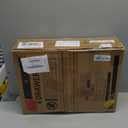 AODK Dresser for Bedroom with 4 Storage Drawers, Small Dressers Chest of Drawers Fabric Dresser with Sturdy Steel Frame, Black