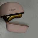 ZDEER LED Red Light Therapy for Face & Neck Massager Facial Care Device Electric Gua Sha Brass Tool with Heat & Vibration for Firming, Sculpting & Skincare, Pink