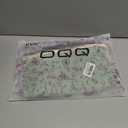 OQQ Women's 3 Piece Tank Tops Strappy Sleeveless Square Neck Stretch Tee Shirts Crop Camis (S)