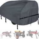 Log Splitter Cover (89×45×39 inch) for 15-45tons Log Splitter All Weather Protection, Cover for Wood Splitter,Log Splitter Cover Waterproof Heavy Duty, Cover for Wood Splitter,Gray