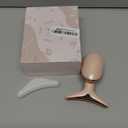 MCSYPOAL 7-in-1 Deplux Face Neck Massager for Daily Skin Care Routine, Portable Facial Massager, Skin Care Tool, Rose Gold