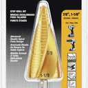 DEWALT Step Drill Bit Set, 7/8-Inch to 1-1/8-Inch (DWA1789IR)