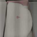 CubesLand Easter Bunny Basket Easter Buckets for Kids with Ear, Easter Egg Hunt Basket Bags Easter Gifts for Girls Baby Kids Children Pink White 9.8 x 7.8 x 7.8