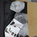 43'' Extra Long Collapsible Wagon with Extended Tailgate, 360LBS Heavy Duty Wagons Carts Foldable, Portable Folding Outdoor Utility Cart for Grocery, Shopping, Garden, Camping, Black