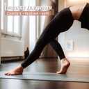 Bluemaple High Waisted Leggings for Women - Tummy Control Pants Non See Through Workout Soft Yoga Pants for Running Plus Size (Gray), Size S/M