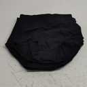 ANNYISON Womens Underwear, Soft Cotton High Waist Breathable Solid Color Briefs Panties for Women (Small, 5 Pack in 5 Black Colors)