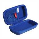 2 x Hermitshell Travel Case for Beijue 218 Retro Handheld Games for Kids Built in 218 Classic Old Style Electronic Gam (Blue)