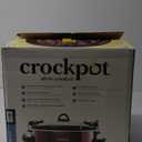 Crock-Pot 6-Quart Cook & Carry Oval Manual Portable Slow Cooker, Red - SCCPVL600-R